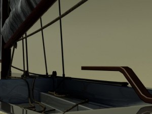 miniature sailboat Modello 3D