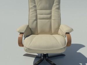 office arm chair 3D 모델