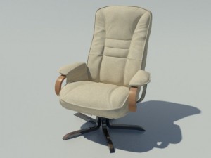office arm chair 3D Model