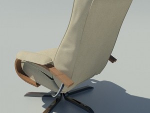 office arm chair 3D Model