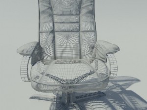 office arm chair 3D Model