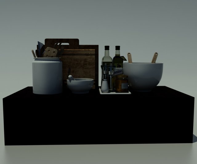 dish 3D Model .c4d .max .obj .3ds .fbx .stl .blend