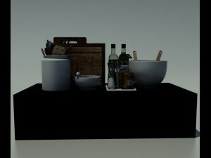 dish 3D 모델