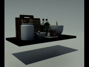 dish 3D Model