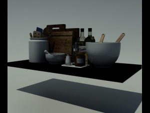 dish 3D Model
