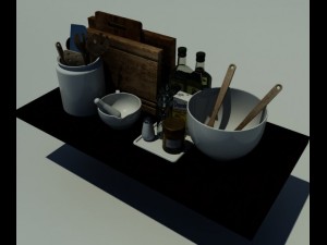 dish 3D Model