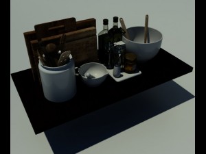 dish 3D Model