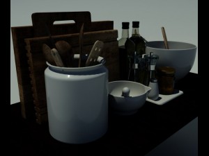 dish 3D Model