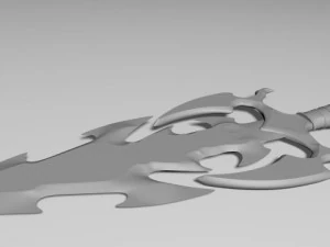 Demoniczne Miecz Model 3D