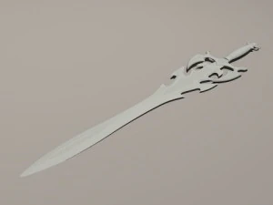 şeytan kılıcı 3D Model