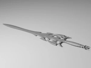 şeytan kılıcı 3D Model