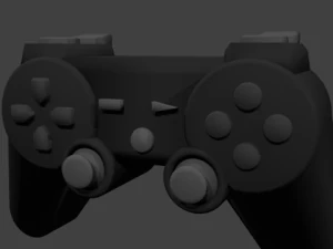 controlador de jogo de console Modelo 3D