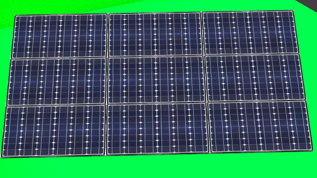 solar panel 3Dモデル .c4d .max .obj .3ds .fbx .stl .blend