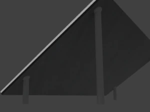 태양 전지 패널 3D 모델