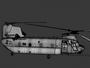chinookmh-47 Modelo 3D