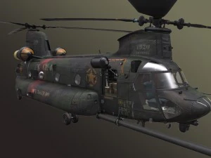 chinookmh-47 3D Model