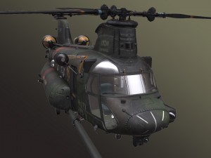 chinookmh-47 Modelo 3D