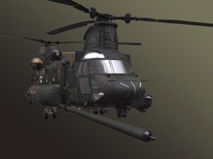 chinookmh-47 Modelo 3D