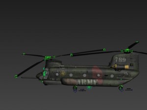 chinookmh-47 Modelo 3D