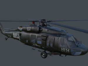 uh60 3D Model