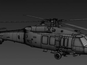 uh60 Model 3D