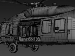 uh60 Model 3D