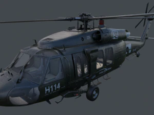 uh60 3D Model