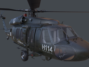 uh60 Model 3D