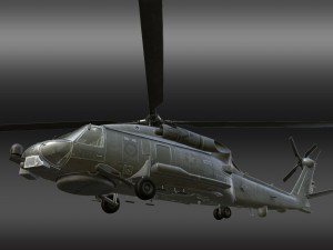 sikorsky sh-60 seahawk 3Dモデル