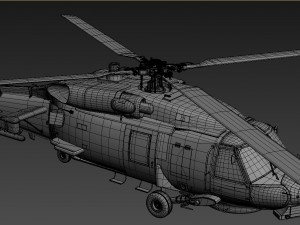 sikorsky sh-60 seahawk 3Dモデル