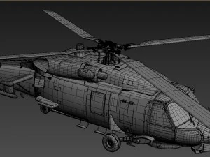 sikorsky sh-60 seahawk 3D Model