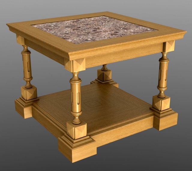 coffee table 3Dモデル .c4d .max .obj .3ds .fbx .stl .blend 