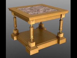 coffee table 3D-Modell