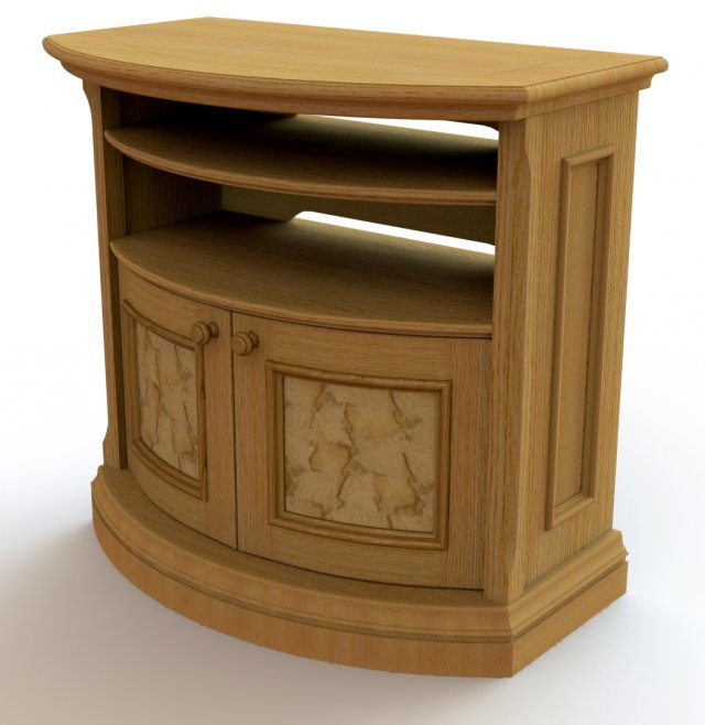 tv stand Model 3D .c4d .max .obj .3ds .fbx .stl .blend 