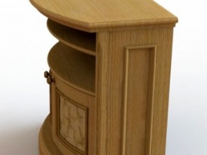 tv stand Model 3D