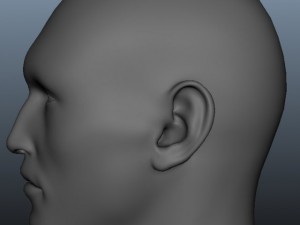 head geometry multiuv 3D Model