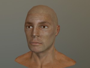 genhead lowpoly Modelo 3D