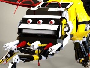 robotic bee 3D Model