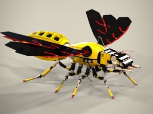 robotic bee 3D Model