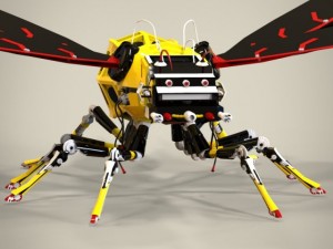 robotic bee 3D Model