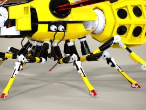 robotic bee 3D Model
