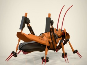 robotic grasshopper 3D 模型