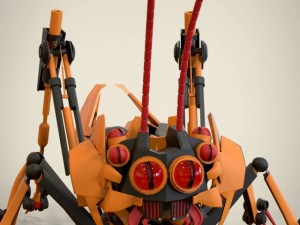 robotic grasshopper 3D 模型