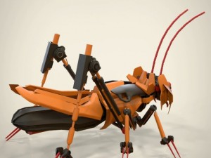 robotic grasshopper 3D 模型