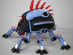 robotic beetle 3D Model