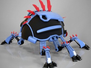 robotic beetle 3D Model