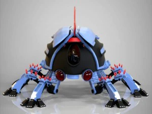 robotic beetle 3D Model