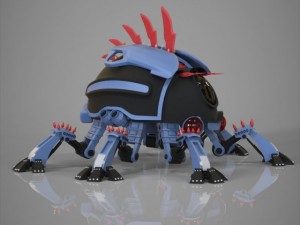 robotic beetle 3D Model