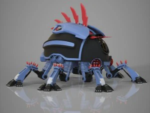 robotic beetle 3D Model