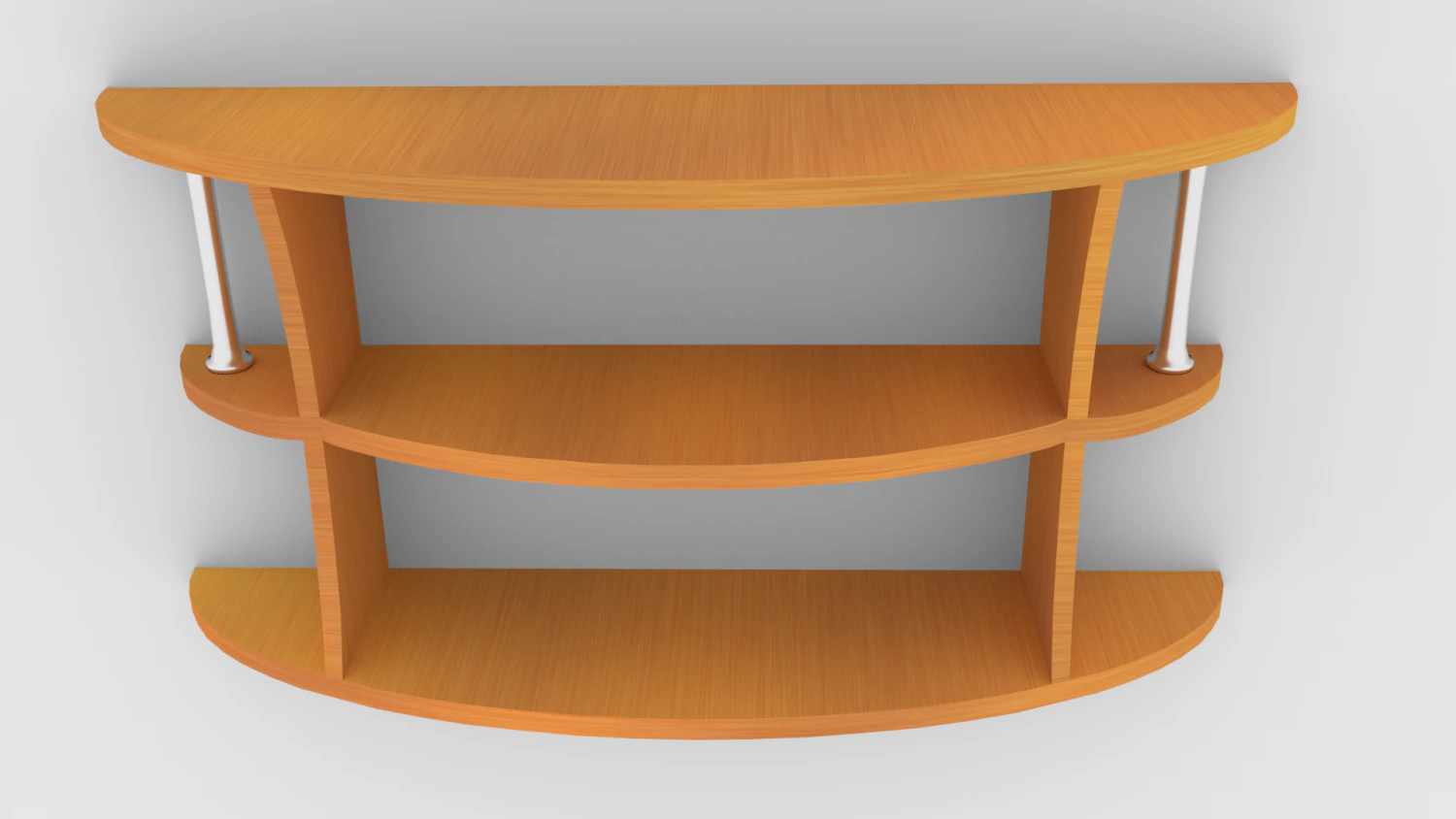 open shelf 3D Model .c4d .max .obj .3ds .fbx .stl .blend